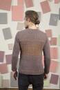 Strickset Herrenpullover Lang Yarns LOFT mit Anleitung in garnwelt-Box S