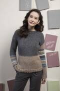 Knitting set Jumper  with knitting instructions in...