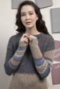 Strickset Pullover Lang Yarns MALOU mit Anleitung in garnwelt-Box