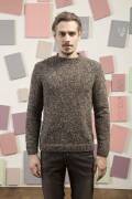 Strickset Herrenpullover Lang Yarns DONEGAL mit Anleitung in garnwelt-Box S