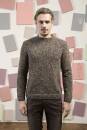 Strickset Herrenpullover Lang Yarns DONEGAL mit Anleitung in garnwelt-Box S