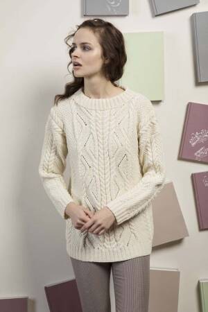 Strickset Pullover Lang Yarns ZERO mit Anleitung in garnwelt-Box