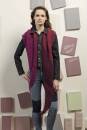 Strickset Asymetrisches Dreiecktuch Lang Yarns LUSSO mit Anleitung in garnwelt-Box