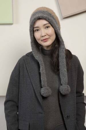 Strickset Mütze Lang Yarns PASSIONE mit Anleitung in garnwelt-Box