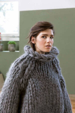 Strickset Pullover Lang Yarns SMILLA mit Anleitung in garnwelt-Box