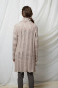 Knitting set Jacket with shawl collar NORMA with knitting instructions in garnwelt box