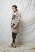 Strickset Jacke mit Schalkragen Lang Yarns NORMA mit Anleitung in garnwelt-Box S-M
