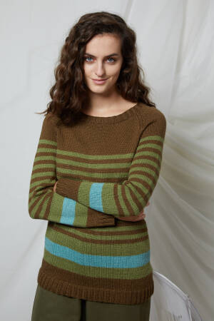 Strickset Pullover Lang Yarns NORMA mit Anleitung in garnwelt-Box
