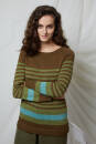 Knitting set Sweater  with knitting instructions in garnwelt box in size XL