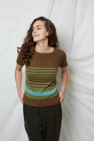 Strickset Pullover Lang Yarns NORMA mit Anleitung in garnwelt-Box S