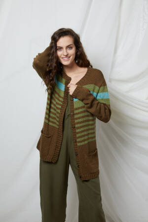 Strickset Jacke Lang Yarns NORMA mit Anleitung in garnwelt-Box S
