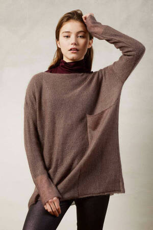 Strickset Pullover Lang Yarns LACE mit Anleitung in garnwelt-Box