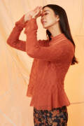 Strickset Pullover Lang Yarns LACE mit Anleitung in...