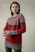 Strickset Pullover Lang Yarns MOHAIR LUXE / MERINO  LACE mit Anleitung in garnwelt-Box S-M