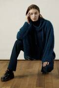 Strickset Capepullover Lang Yarns MOHAIR TREND mit...