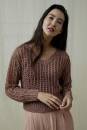 Knitting set Sweater  with knitting instructions in garnwelt box