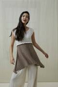 Strickset Tunika Lang Yarns LINO mit Anleitung in garnwelt-Box S-M