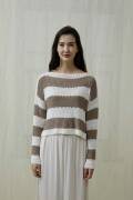 Strickset Pullover Lang Yarns LINO mit Anleitung in garnwelt-Box S-M