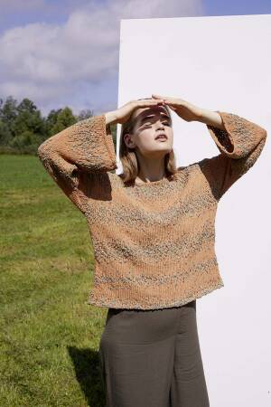 Strickset Pullover Lang Yarns SPLASH mit Anleitung in garnwelt-Box