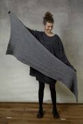 Strickset Dreiecktuch Lang Yarns NOVA mit Anleitung in garnwelt-Box ca 70 x 170 cm