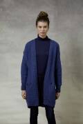 Strickset Jacke Lang Yarns STOCKHOLM mit Anleitung in garnwelt-Box S-M