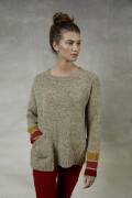 Strickset Pullover Lang Yarns DONEGAL mit Anleitung in garnwelt-Box S-M