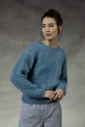 Strickset Pullover Lang Yarns MOHAIR LUXE mit Anleitung in garnwelt-Box