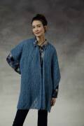 Strickset Dreiecktuch Lang Yarns MOHAIR LUXE mit Anleitung in garnwelt-Box ca 50 x 130 cm