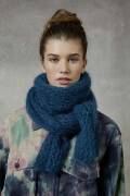 Knitting set Scarf MOHAIR LUXE with knitting instructions in garnwelt box in size ca 28 x 180 cm