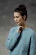 Knitting set Sweater  with knitting instructions in...