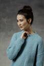 Strickset Pullover Lang Yarns MALOU LIGHT mit Anleitung in garnwelt-Box