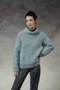 Knitting set Sweater  with knitting instructions in garnwelt box in size S-M