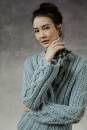 Knitting set Cardigan  with knitting instructions in garnwelt box