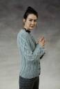 Knitting set Cardigan  with knitting instructions in garnwelt box