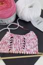 Knitting set Short summer cardigan, top-down-knitting AMIRA with knitting instructions in garnwelt box in size M