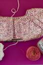 Strickset Kurze Sommerjacke, top-down-knitting Lang Yarns AMIRA / BLOOM mit Anleitung in garnwelt-Box M