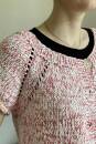 Strickset Kurze Sommerjacke, top-down-knitting Lang Yarns AMIRA / BLOOM mit Anleitung in garnwelt-Box M