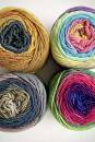 Strickset Handschuhe Lang Yarns MERINO  DEGRADE mit Anleitung in garnwelt-Box DG