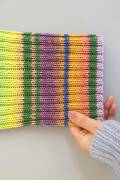 Strickset Kragen Lang Yarns MERINO  / MERINO  DEGRADE mit Anleitung in garnwelt-Box