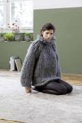 Knitting set Sweater  with knitting instructions in garnwelt box in size S-M