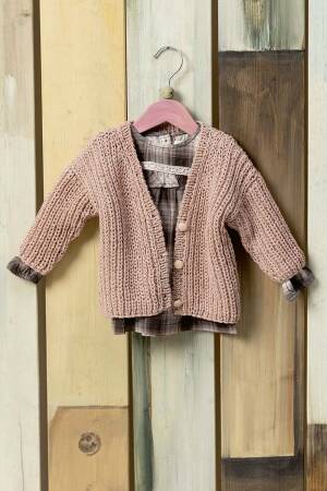 Strickset Jacke Lang Yarns BABY COTTON mit Anleitung in garnwelt-Box