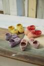 Strickset Schühchen Lang Yarns BABY COTTON mit Anleitung in garnwelt-Box