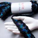 Katia Vienna 124 schwarz aqua mix 50g