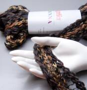 Katia Vienna 121 braun gold mix 50g
