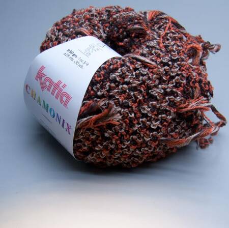 Katia Chamonix 203 orange braun 50g