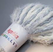 Katia Brooklyn 052 wollweiß grau 100g