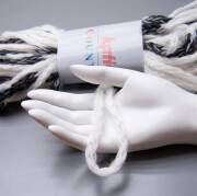 Katia Country 056 wollweiß-schwarz 50g
