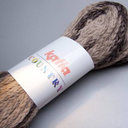 Katia Country 057 hellbraun-dunkelbraun 50g
