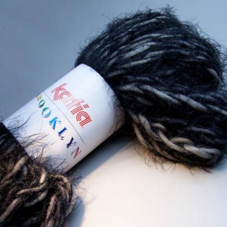 Katia Brooklyn 055 stein schwarz 100g