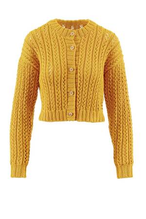 Knitting set Cardigan  with knitting instructions in garnwelt box in size S